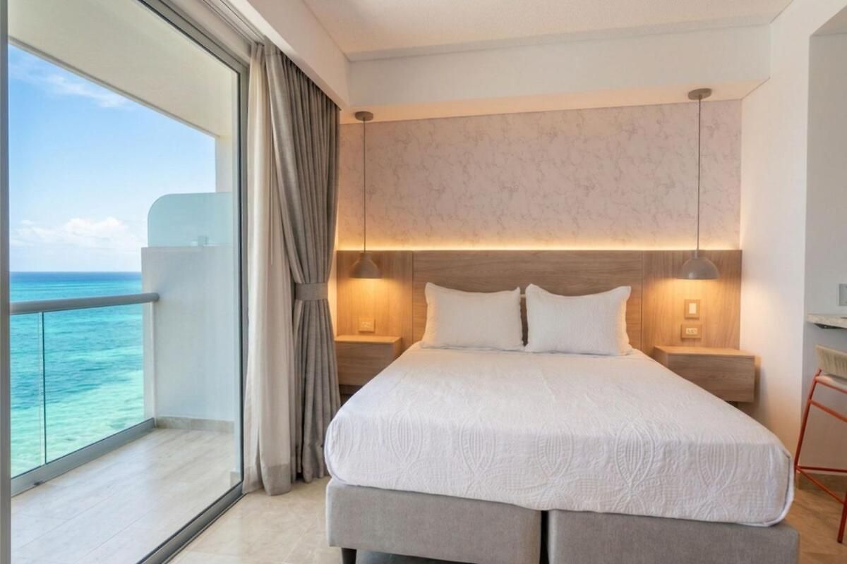 Con Vista Al Mar Piscinas Jacuzzi Y Baño Turco En 13 09 Apartamento *