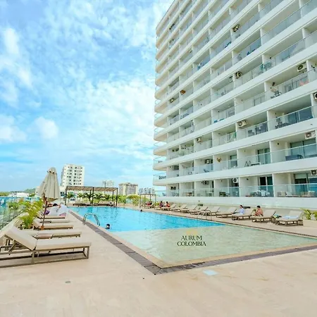 Con Vista Al Mar Piscinas Jacuzzi Y Baño Turco En 13 09 Apartamento *